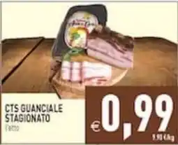 Supermercati Agorà CTS Guanciale Stagionato offerta