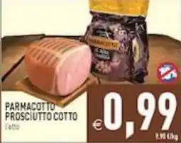 Supermercati Agorà Parmacotto prosciutto cotto offerta