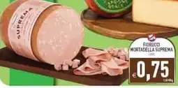 Supermercati Agorà Fiorucci Mortadella Suprema offerta