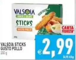 Supermercati Agorà Valsolia sticks gusto pollo offerta
