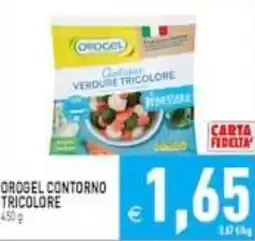 Supermercati Agorà Orogel contorno tricolore offerta