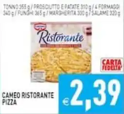 Supermercati Agorà Cameo Ristorante pizza offerta