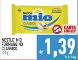 Supermercati Agorà Nestle' mio formaggino classico offerta