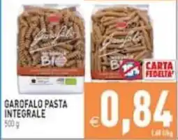 Supermercati Agorà Garofalo pasta integrale offerta