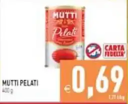 Supermercati Agorà Mutti pelati offerta