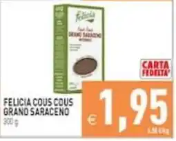 Supermercati Agorà Felicia cous cous grano saraceno offerta