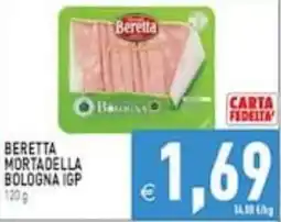 Supermercati Agorà Beretta mortadella bologna igp offerta