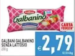 Supermercati Agorà Galbanino senza lattosio offerta