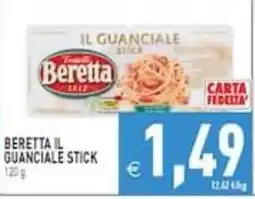 Supermercati Agorà Beretta il guanciale stick offerta