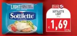 Supermercati Agorà Sottilette Light offerta