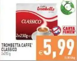 Supermercati Agorà Trombetta Caffè Classico offerta