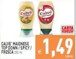 Supermercati Agorà Calvé maionese offerta