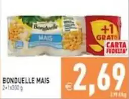 Supermercati Agorà Bonduelle mais offerta