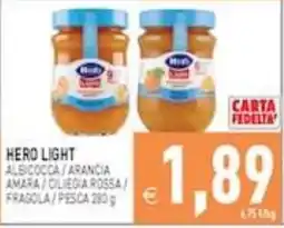 Supermercati Agorà Hero Light offerta