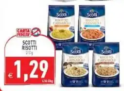Supermercati Agorà Scotti risotti offerta