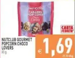 Supermercati Agorà Nutclub gourmet popcorn choco lovers offerta