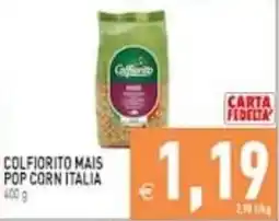 Supermercati Agorà Colfiorito mais pop corn Italia offerta