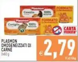Supermercati Agorà Plasmon omogeneizzati di carne offerta