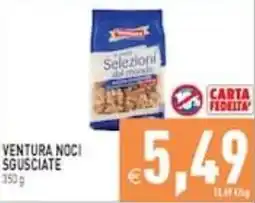 Supermercati Agorà Ventura noci sgusciate offerta