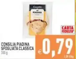 Supermercati Agorà Consilia piadina sfogliata classica offerta