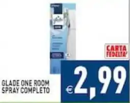Supermercati Agorà Glade one room spray completo offerta