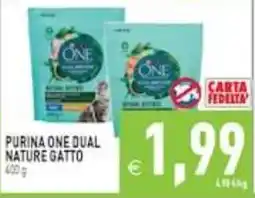 Supermercati Agorà Purina One Dual Nature Gatto offerta