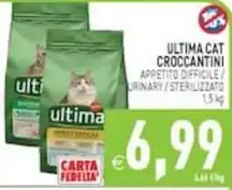 Supermercati Agorà Ultima cat croccantini offerta