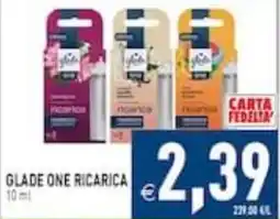 Supermercati Agorà Glade One ricarica offerta