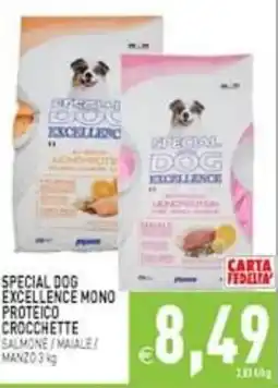 Supermercati Agorà Special Dog Excellence Mono Proteico Crocchette offerta
