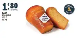 Deco Superfreddo Babà classico Espresso Salutare Tortina offerta