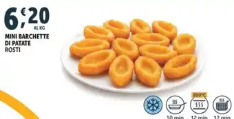 Deco Superfreddo Mini barchette di patate rosti offerta
