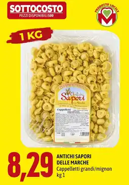 Madis Antichi Sapori delle Marche Cappelletti grandi/mignon offerta