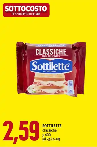 Sottilette classiche