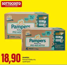 Madis Pampers Pannolini Baby-dry offerta