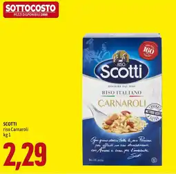 Madis Scotti riso Carnaroli offerta
