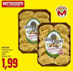 Madis Mosconi Pasta all’Uovo assortita offerta