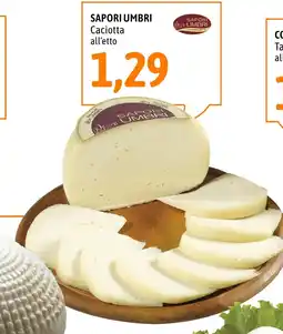 Madis Caciotta all'etto Sapori Umbri offerta