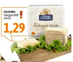 Madis Taleggio DOP all'etto Giovanni Colombo offerta