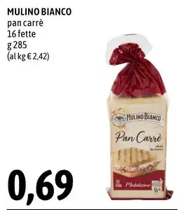 Madis Mulino Bianco Pan Carrè offerta