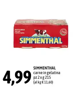 Madis Simmenthal carne in gelatina offerta