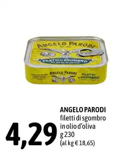 Madis Angelo Parodi filetti di sgombro in olio d'oliva offerta
