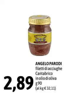 Madis Angelo Parodi filetti di acciughe Cantabrico offerta
