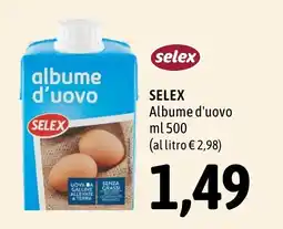 Madis SELEX Albume d'uovo offerta