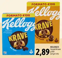 Madis Kellogg's Cereali Krave offerta