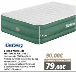 Orizzonte Bestway Airbed ToughLite Matrimoniale offerta