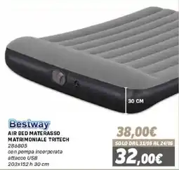 Orizzonte Bestway air bed materasso matrimoniale tritech offerta