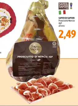 Madis Prosciutto di Norcia IGP Saper di Sapori offerta