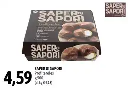 Madis Saper di sapori profiteroles offerta
