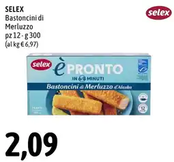 Madis Selex Bastoncini di Merluzzo offerta