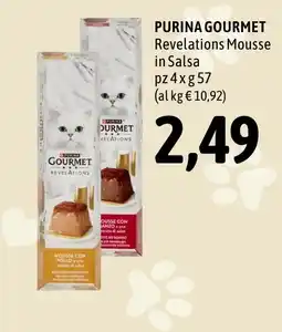 Madis Purina Gourmet Revelations Mousse in Salsa offerta